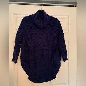 Express blue/purple sweater